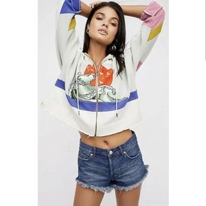 Free People We The Free Soft & Relaxed Cutoff Denim Shorts